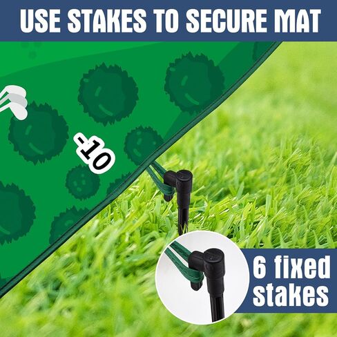 حصيرة لعبة YAVOCOS Golf Chipping - حصيرة تدريب الجولف المحمولة للعب في الأماكن المغلقة والمفتوحة في الفناء الخلفي in Saudi Arabia