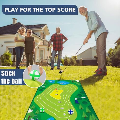 حصيرة لعبة YAVOCOS Golf Chipping - حصيرة تدريب الجولف المحمولة للعب في الأماكن المغلقة والمفتوحة في الفناء الخلفي in Saudi Arabia