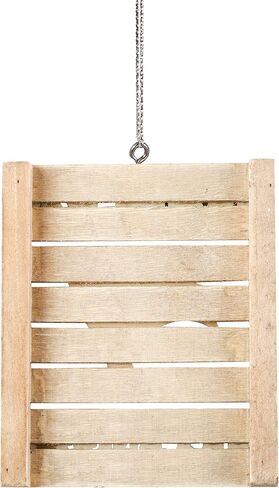 FOCO NFL Team Logo Wood Pallet Holiday Christmas Tree Hanging Ornament in Saudi Arabia