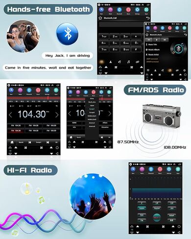 Roinvou 2+64G Android 13 CarPlay Stereo لـ 2006-2012 Lexus IS250، راديو CarPlay لاسلكي مدمج مع Android Auto، شاشة لمس عمودية 9.7 بوصة داخل لوحة القيادة GPS Navi دعم Mirror Link BT HiFi WiFi SWC in Saudi Arabia