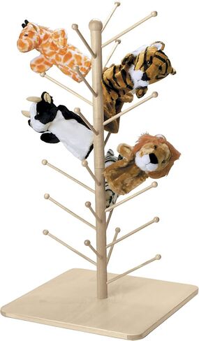 Marvel - MTC-501 Education Wooden Puppet Tree, Stand Holds 26 Puppets in Saudi Arabia