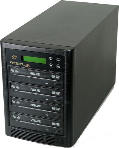 Copystar SYS-500GB-4+USB-CST DVD Duplicator 500 Gb القرص الصلب Smart Plus USB 3.0 إلى 4 Cd DVD Burners Sata Tower in Kuwait
