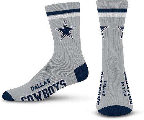 FBF - حذاء رسمي من NFL 2 Stripe للبالغين من الجنسين بشعار وألوان، جوارب رسمية للرجال والنساء، ملابس يوم اللعبة in Saudi Arabia