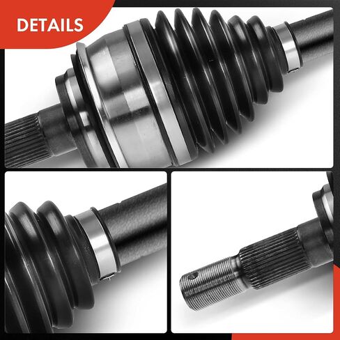 A-Premium CV Axle Shaft Assembly Compatible with Toyota Tundra 2007-2020, Sequoia 2008-2020, 4WD, Front Driver or Passenger Side in Saudi Arabia