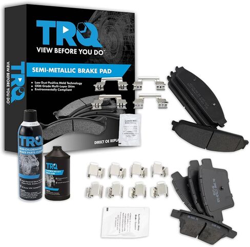 TRQ Brake Pads Compatible with 05-09 Ford Mercury in Saudi Arabia
