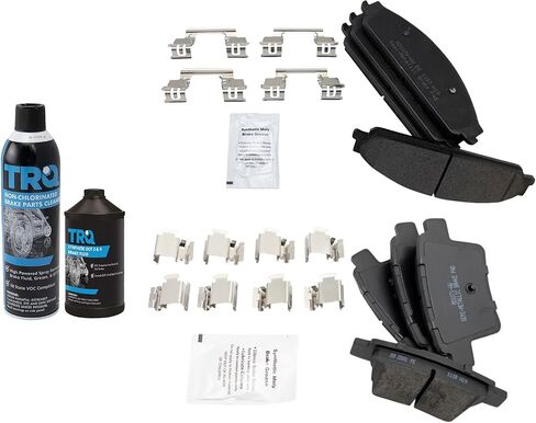 TRQ Brake Pads Compatible with 05-09 Ford Mercury in Saudi Arabia