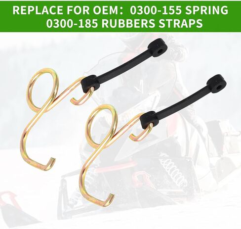 WIKIBB Latch Hood Pins for Kitty Cat Arctic Cat Snowmobile Hood Hold Downs Kit 0300-155 / 0300-185 in Saudi Arabia