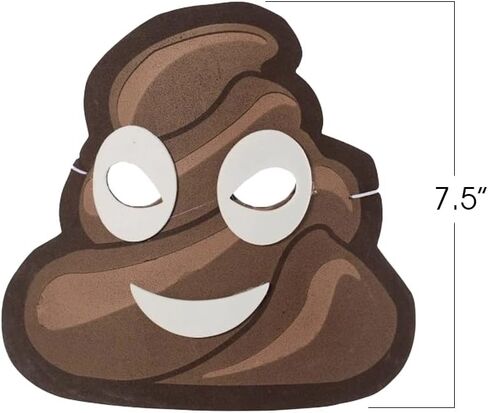 أقنعة إسفنجية من ArtCreativity للأطفال، مجموعة مكونة من 12 قطعة، تصميمات متنوعة نابضة بالحياة، لوازم وهدايا لحفلات أعياد الميلاد، مكافآت للمعلمين وحوافز للفصول الدراسية in Kuwait