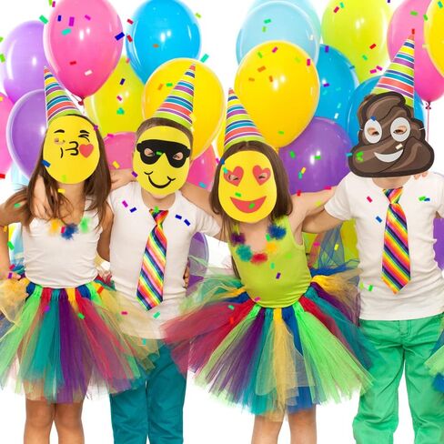 أقنعة إسفنجية من ArtCreativity للأطفال، مجموعة مكونة من 12 قطعة، تصميمات متنوعة نابضة بالحياة، لوازم وهدايا لحفلات أعياد الميلاد، مكافآت للمعلمين وحوافز للفصول الدراسية in Kuwait