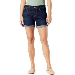 Levi Strauss Signature Gold Women's Mid-Rise Shorts (Available in Plus Size), (New) Over The Moon in Kuwait