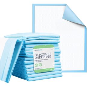 Dynarex 1348 Disposable UnderPad with Polymer, 30" x 36", 90g, Pack of 50 in Kuwait