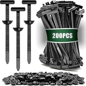100pcs PA6 نايلون كابل مقاطع Zip Zip Tie Buckle kit - مقاطع موفرة للسيارة Fender Fender Clips Clips Automotive Clips لإصلاح أجزاء السيارات والملحقات in Kuwait
