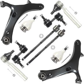 4PCS Front Lower Control Arm Fits 2016 2017 for Subaru Crosstrek, 2013 2014 2015 for XV Crosstrek Suspension Kit w/Ball Joint Sway Bar Stabilizer Link RK623560 RK623561 K750084 in Kuwait