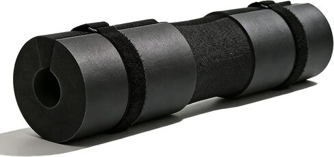 وسادة Garvee Barbell Pad، وسادة دفع الورك لتدريب الساق، وسادة القرفصاء السميكة غير القابلة للانزلاق لدعم الغلوت وحماية الرقبة والكتف مع شريطين، تناسب جميع أجهزة الحديد الأولمبية وآلات سميث in Kuwait