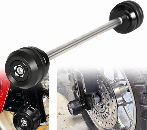 3D Front Wheel Fork Axle Sliders Crash Guard Compatible with DAX125 Monkey 125 2018-2024 (Red) in Saudi Arabia