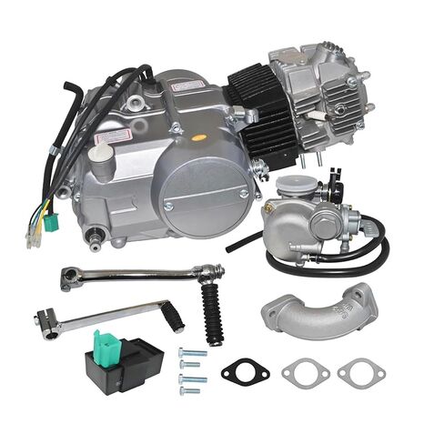 طقم محرك محرك من 4 أشجار ، محرك 125 سم مبرد بالهواء ، أسطوانة واحدة مع محرك محرك مبرد بالهواء ، مجموعة بديلة كاملة لـ Honda XR50 XR70 CRF50 CRF70 in Kuwait