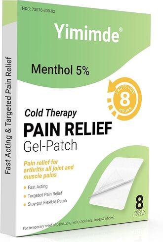 يدوكائين 4 ٪ بقع بالإضافة إلى 1 ٪ من المنثول - 16 عدد بقص تخفيف آلام القوة لألم الظهر ، وجع المفاصل والعضلات - التمثيل السريع ، طويل الأمد in Kuwait