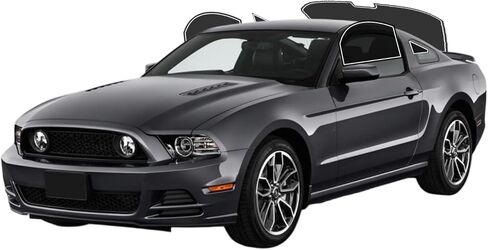 Autotek precut Window Film Front Front Windows Tint Film Cars Sun Flocking Protection Privacy Anti Shatter Glass 2 Ply Computer Cut أي ظلال لدورة فورد موستانج كوبيه 2010-2014 in Saudi Arabia
