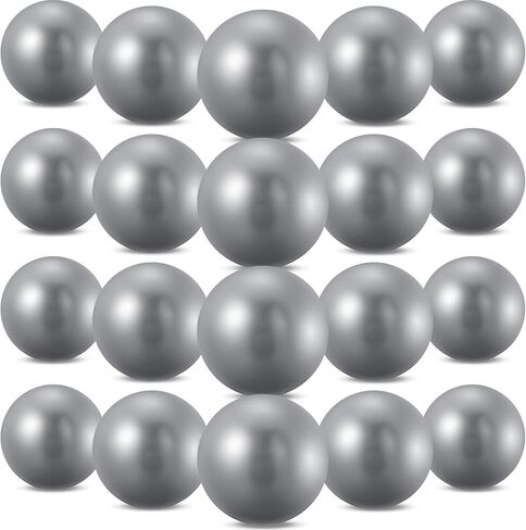 Sotiff 20 Pcs 9 Inch Exercise Pilates Ball Therapy Core Yoga Mini Balls for Stability Barre Training Stretching Physical Posture Training Gym Fitness Workout with Inflation Tube in Saudi Arabia