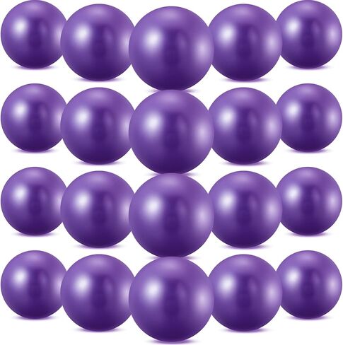 Sotiff 20 Pcs 9 Inch Exercise Pilates Ball Therapy Core Yoga Mini Balls for Stability Barre Training Stretching Physical Posture Training Gym Fitness Workout with Inflation Tube in Saudi Arabia