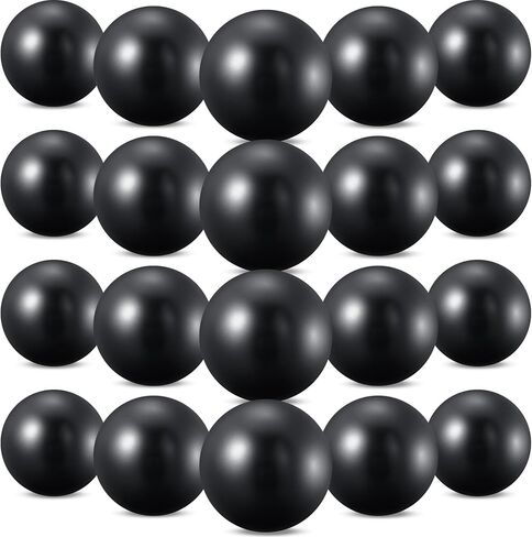 Sotiff 20 Pcs 9 Inch Exercise Pilates Ball Therapy Core Yoga Mini Balls for Stability Barre Training Stretching Physical Posture Training Gym Fitness Workout with Inflation Tube in Saudi Arabia