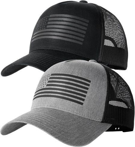 Furtalk American Flag Trucker قبعة البيسبول قبعة للرجال نساء Snapback قبعة قابلة للتعديل in Saudi Arabia