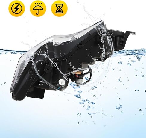 Left Headlights Compatible with 2014-2016 IS250 IS200T IS300 IS350 Replace 8118553750 8118553751 in Saudi Arabia