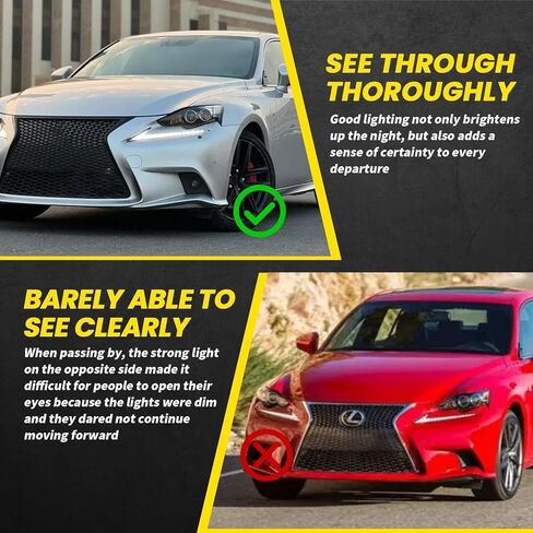 Left Headlights Compatible with 2014-2016 IS250 IS200T IS300 IS350 Replace 8118553750 8118553751 in Saudi Arabia