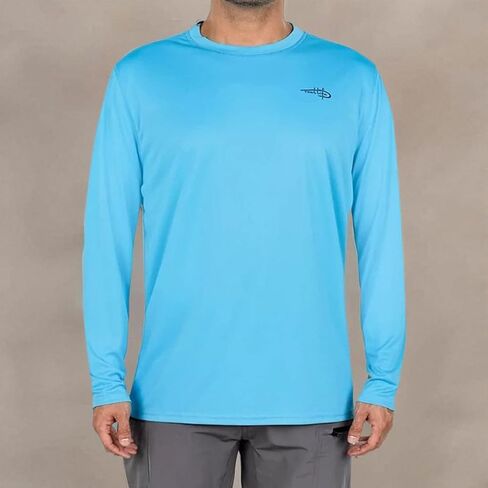 Reel Life Men Sun Defender Long Sleeve UV T-Shirt in Saudi Arabia