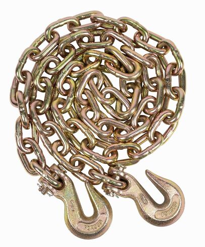 منتجات MyTee 3/8 بوصة × 6 قدم 70 سلسلة الموثق مع Clevis Grab Hooks - G70 Transfer Tower Stain - 6،600 lbs LIMA in Kuwait