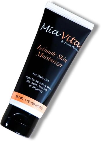 Mia Vita Intimate Skin Moisturizer Tube Women's Preferred Premium Hygiene Products Feminine Vulvar & Vaginal Dryness and Burning, 15g in Saudi Arabia