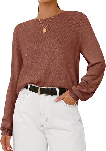 BTFBM Sweaters for Women 2025 Early Fall Fashion Crewneck Long Sleeve Ribbed Knit Oversized Pullover Casual Loose Tops in Saudi Arabia