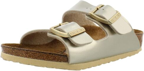 Birkenstock Unisex-Child Sandals Arizona Kid Elc Gold Bf N in Saudi Arabia