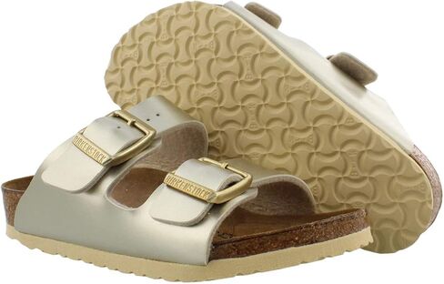Birkenstock Unisex-Child Sandals Arizona Kid Elc Gold Bf N in Saudi Arabia