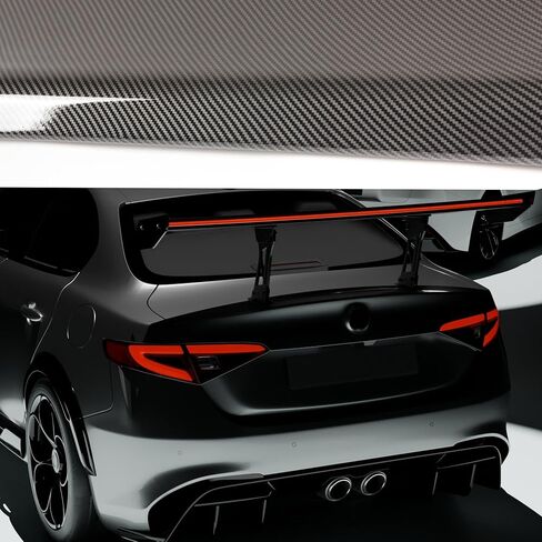 Universal LED LED Brake Light Trunk Spoiler Wing GT Style Turn Turn Stop Light Tail Light لمعظم مركبات سيدان in Kuwait