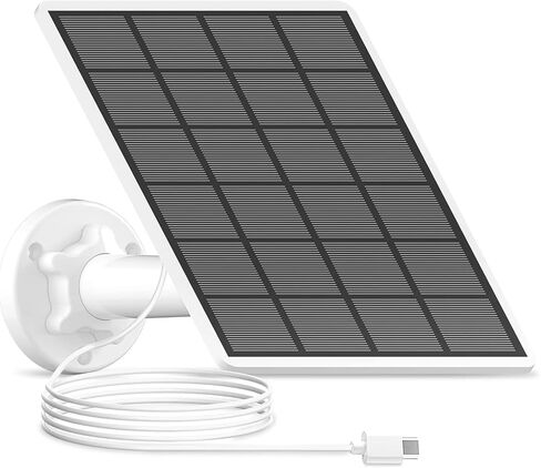 ANRAN Dual-Lens Solar Security Camera, 3MP Wireless Outdoor Camera for Home Security, 100% Wire-Free with Solar Panel, Color Night Vision, Motion Detection, 2.4GHz WiFi, IP66 Weatherproof in Saudi Arabia