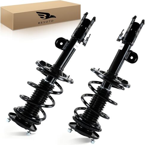 Besuto Front Pair Shock Absorber Assembly Compatible for 2006-2012 Toyota RAV4 3.5L V6, Complete Suspension Strut Pair of 2, Struts with Coil Spring Assemblies 272276 272275 in Saudi Arabia