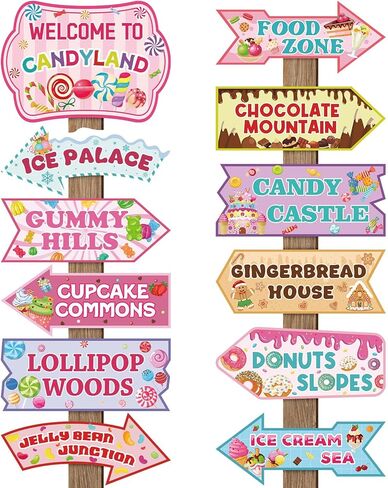 24 قطعة علامة حفلة سفاري للترحيب في Jungle Safari Decorations Party Decorations Wild Animal Directional Signs for Zoo The Animal Thief Birthday Party Carnival Party Supplies in Kuwait