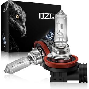 DZG 9012 HIR2 Halogen Headlight Bulb 12V 55W 4300K Warm White Halogen Bulbs High and Low Beam Replacement Bulbs, Pack of 2 in Kuwait
