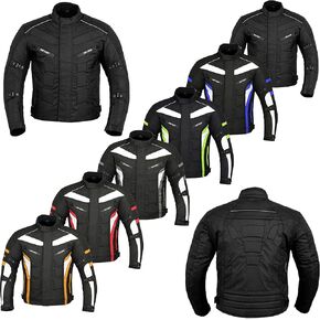 Men's Waterproof Motorbike Jacket CE Armor–All-Weather Protective Coat for Bikers in Kuwait