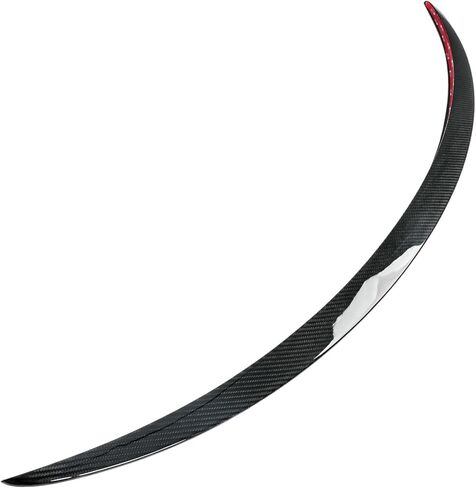 Real Carbon Fiber Spoiler for Tesla Model Y Juniper 2026+ Glossy Surface Trunk Spoiler Wing Trunk Tail Rear Trunk Lid,3M Twill Dry Carbon Fiber,Only for Gen 2 Model Y in Saudi Arabia