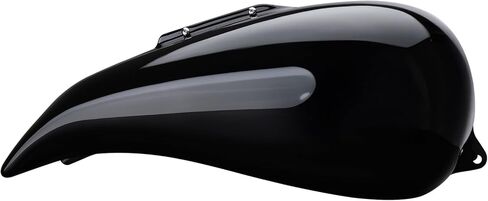 أغطية خزان وقود الدراجة النارية لـ Harley Touring، غطاء وقود أسود زاهي ممتد لـ Harley Touring Street Glide & Road Glide 2009+ in Saudi Arabia