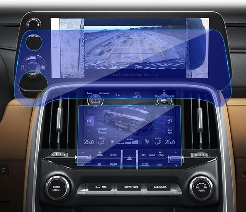 HD for 2026 Lexus IS 350 F Sport 12.3 Inch Screen Protector Tempered Glass | for 2026 Lexus IS Navigation Screen Interior Accessories 9H 2026 IS 350 Screen protector Film HD Anti-Scratch & Fingerprint in Saudi Arabia