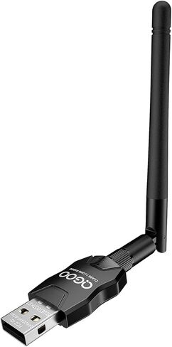 USB Bluetooth Adapter for PC - QGOO Bluetooth Dongle 5.3 EDR, Wireless Receiver for Desktop Computer Laptop Windows 8.1/10/11（red-02） in Saudi Arabia