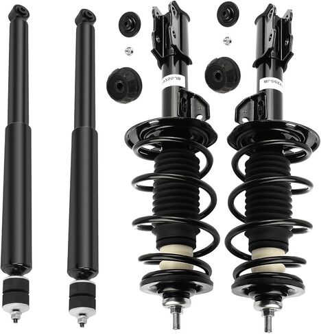 AUTOMUTO Front Pair Complete Struts Spring Assembly Shock Absorber Compatible with 2006-2012 for Toyota Yaris Struts 272289 272288 in Saudi Arabia