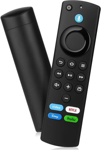 Replacement Voice Remote Control fit for Fire Smart TVs Stick 4K/2nd Gen,TV Cube(1st Ge/2nd Gen),3rd Gen Smart TVs,Not for Samsung/Roku TV in Kuwait