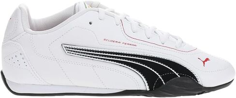 PUMA Mens Scuderia Ferrari Catch Lace Up Sneakers Shoes Casual - White - Size 8.5 M in Saudi Arabia
