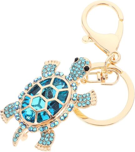 سلسلة مفاتيح السلاحف البحرية الأزرق ، ثلاثية الأبعاد سحر الراين ، حلقة مفتاح متين in Kuwait