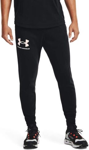 Under Armour Womens Rival Terry Joggers, (348) Silica Green / / White, Medium in Saudi Arabia