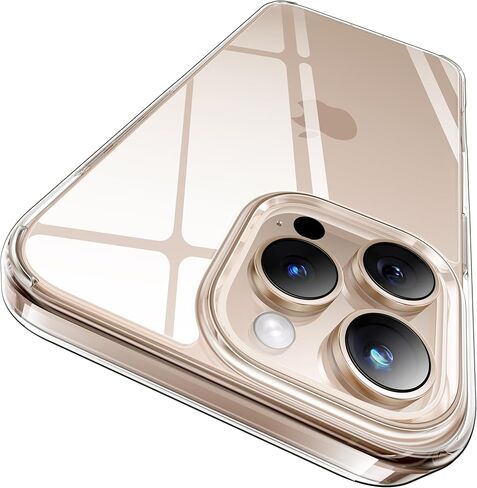 حافظة CASEKOO لهاتف iPhone 17 Pro Max ناعمة وشفافة، حاصلة على براءة اختراع مضادة للأصفر والبولي يوريثان الحراري، حماية من الدرجة العسكرية بطول 15 قدمًا، حافظة شفافة نحيفة للنساء والرجال Funda para لهاتف iPhone 17 Pro Max مقاس 6.9 بوصة، شفافة in Kuwait